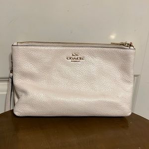 Coach Crossbody Cream Colored Purse